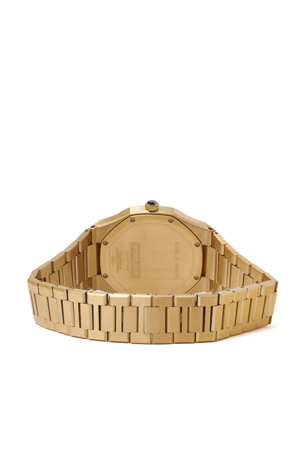 Ultra Thin Bracelet 38mm Gold Steel Watch